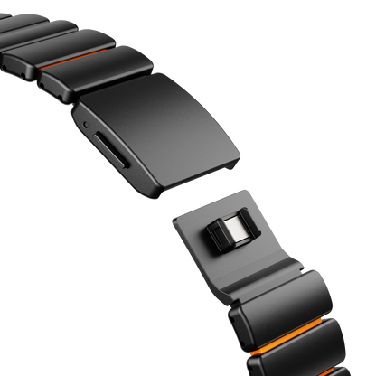 Ultra-Titanium +FKM Band Magnetic Clasp for Apple Watch