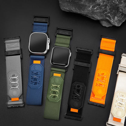 Tactical Stretch Nylon Trail Loop Band for Apple Watch