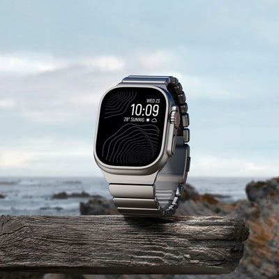Ultra-Titanium +FKM Band Magnetic Clasp for Apple Watch
