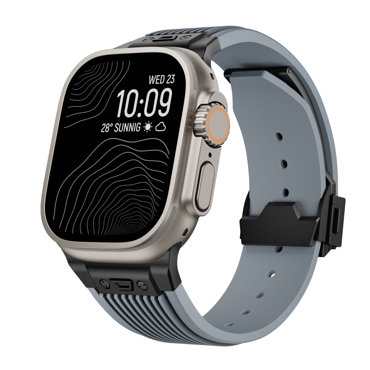 RM Designer Streamlined Silicone Band For Apple Watch