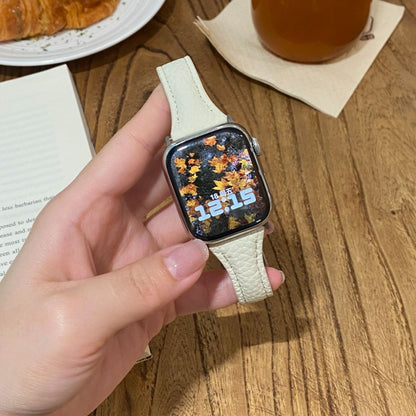 Leather Magnetic Buckle Strap for Apple Watch