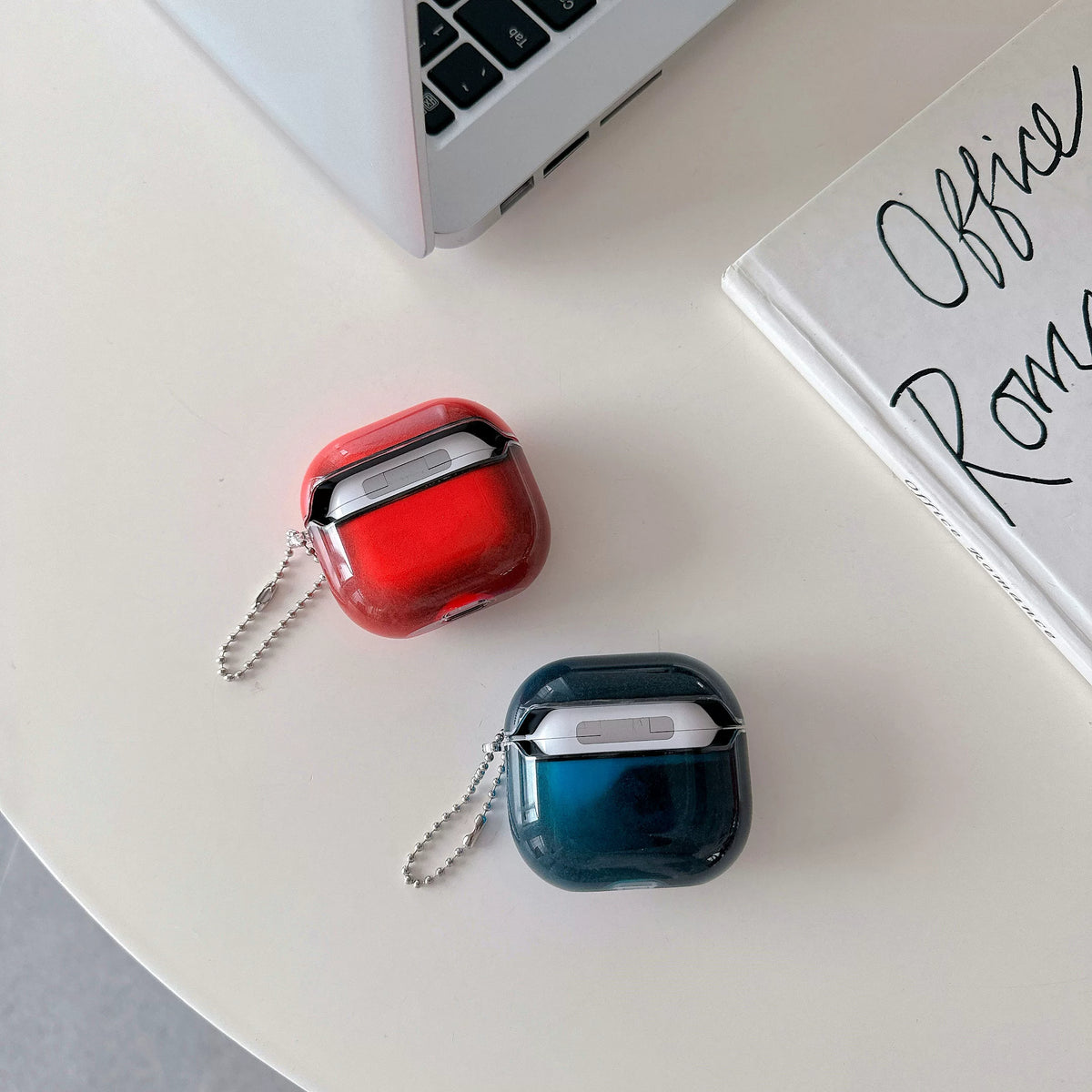 Glow In The Dark Quicksand AirPods Case
