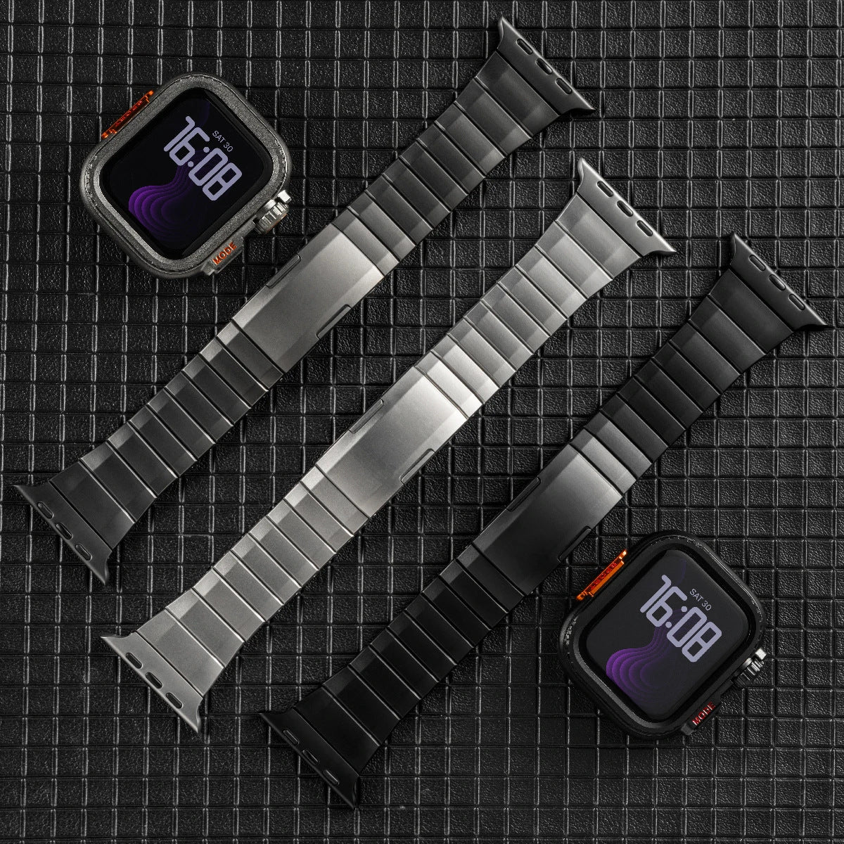 Curved quick-release Link Bracelet For Apple Watch