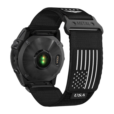 Rugged Nylon Band For Garmin-Lengthened Size