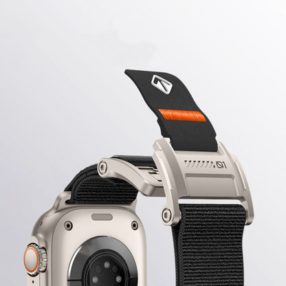 Heavy Duty Cyberpunk Nylon Magnetic Sport Band for Apple Watch