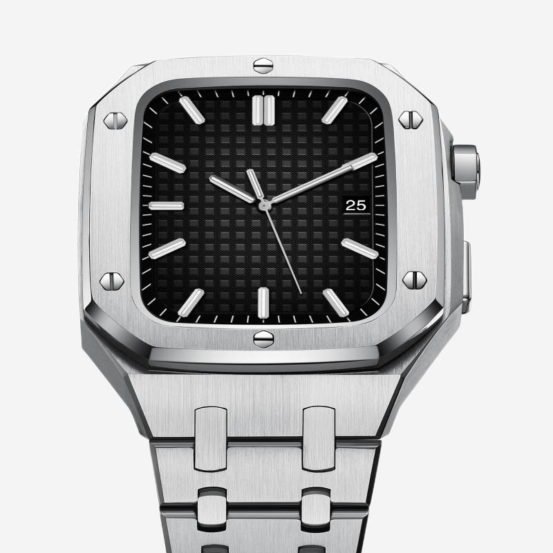 AP Stainless Steel Band Stainless Steel Case Retrofit Kit For Apple Watch