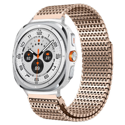 Designer Domino Stainless Steel Magnet Band For Samsung Watch Ultra