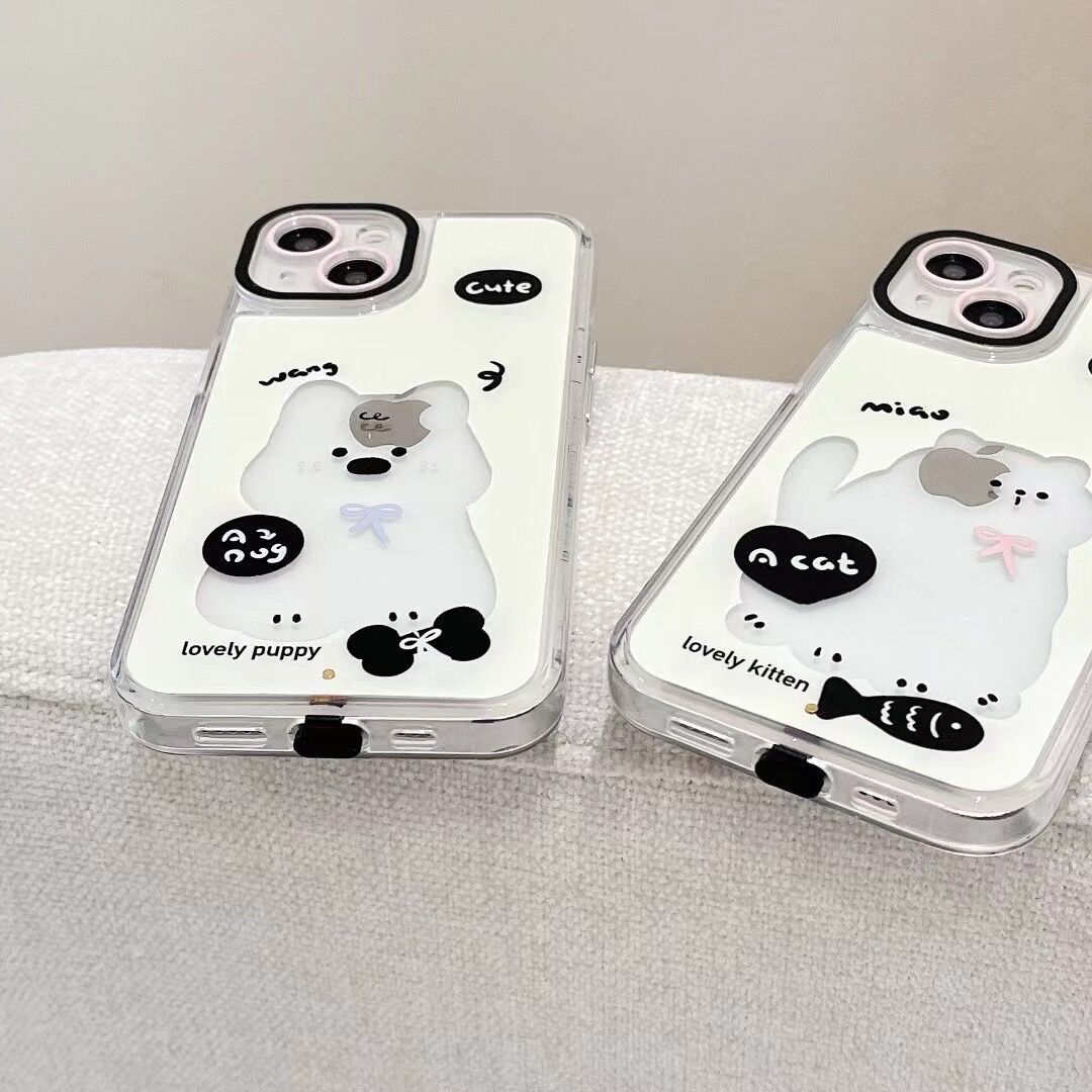 Light-Up Cute Pet Phone Case for iPhone