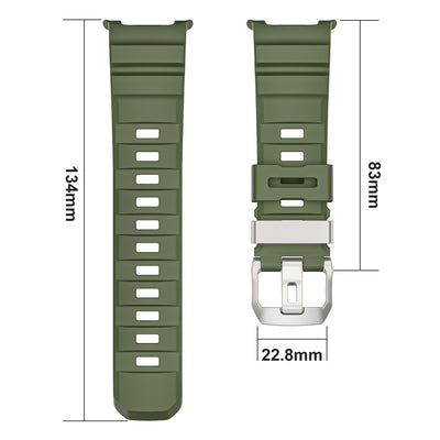 Titan Sport Silicone Band For Samsung Galaxy Watch Ultra/Ultra2/Watch 9/8