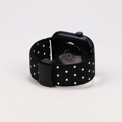 Polka Dot Magnetic Woven Nylon Strap for Apple Watch