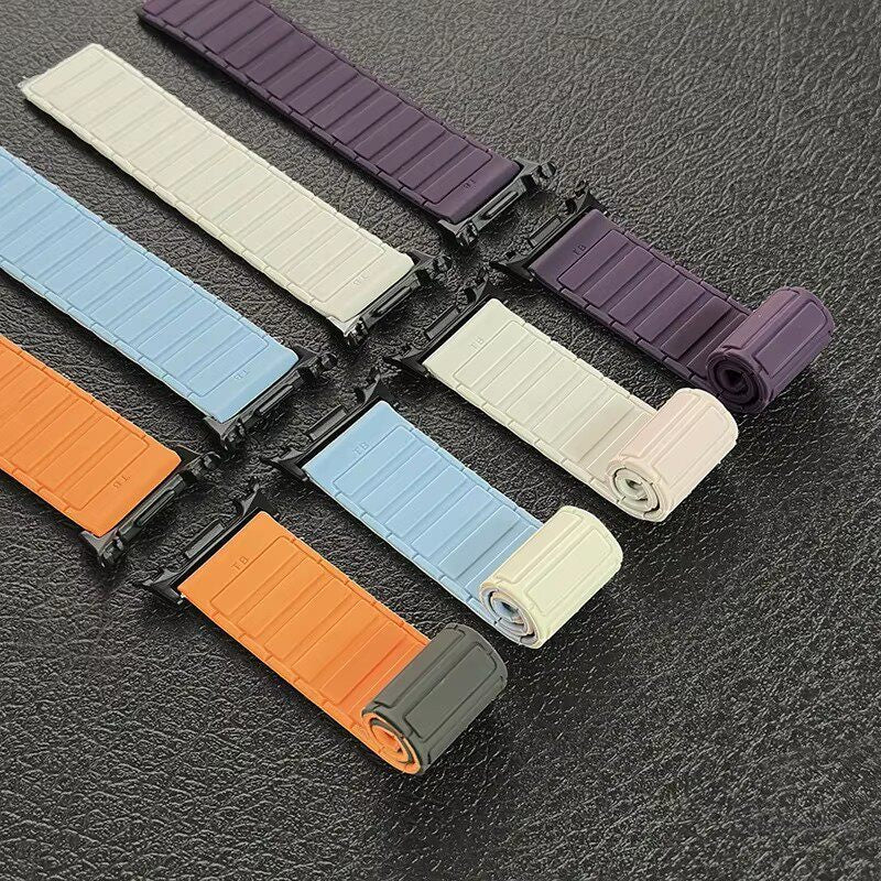 Sports Silicone Magnetic Band For Samsung Galaxy Watch/ Ultra/7/6/5/4