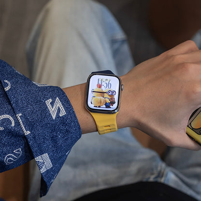 Asymmetric Ridge Design Sport Band For Apple Watch