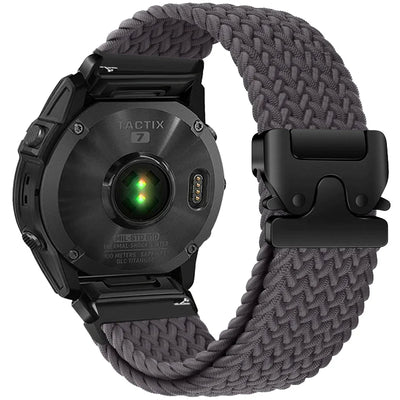 Nylon Braided Band For Garmin Fenix 6X 6 Pro 8 7 7X 5 5X Plus