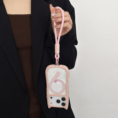 Cute 3D Cat Ear MagSafe Case for iPhone