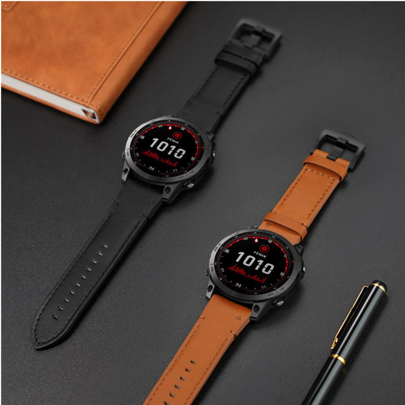 Garmin Quick Fit Handmade Leather Band