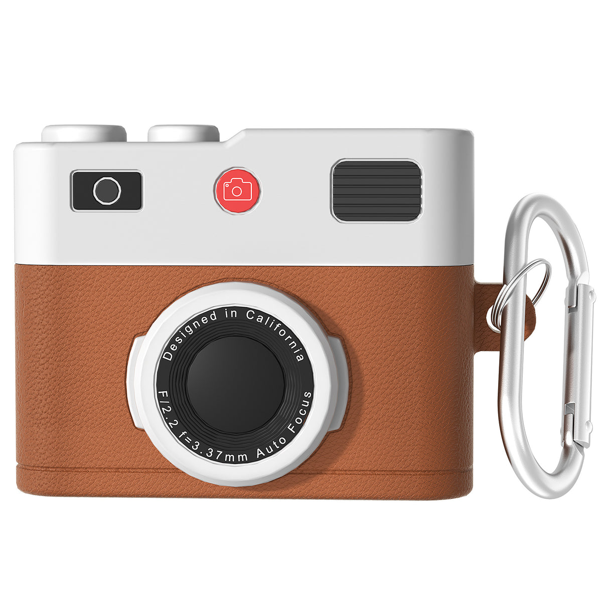 Camera Style Silicone AirPods Case