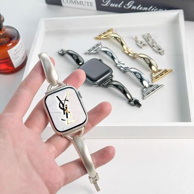Simple Metal Bracelet For Apple Watch