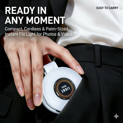 Magnetic Portable Selfie Light - Phone Ring Light