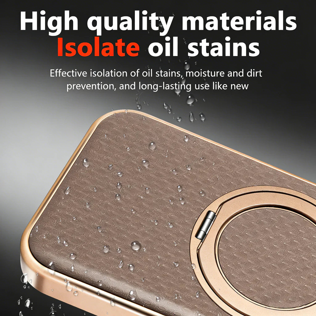 Italian Genuine Leather MagSafe iPhone Case