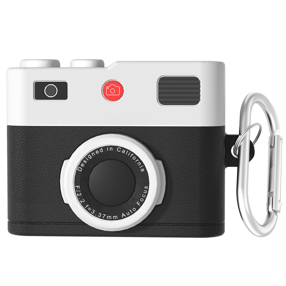 Camera Style Silicone AirPods Case