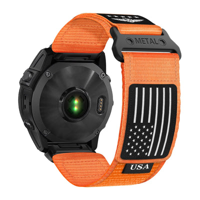 Rugged Nylon Band For Garmin-Lengthened Size
