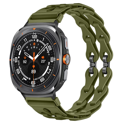 Sport Silicone Watch Band For Samsung Galaxy Galaxy Watch Ultra 47mm