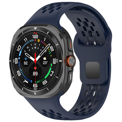 Sports breathable silicone watch strap for Samsung Galaxy watch Ultra/Ultra2