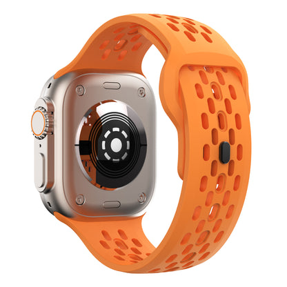 FKM Rubber Breathable Band For Apple Watch