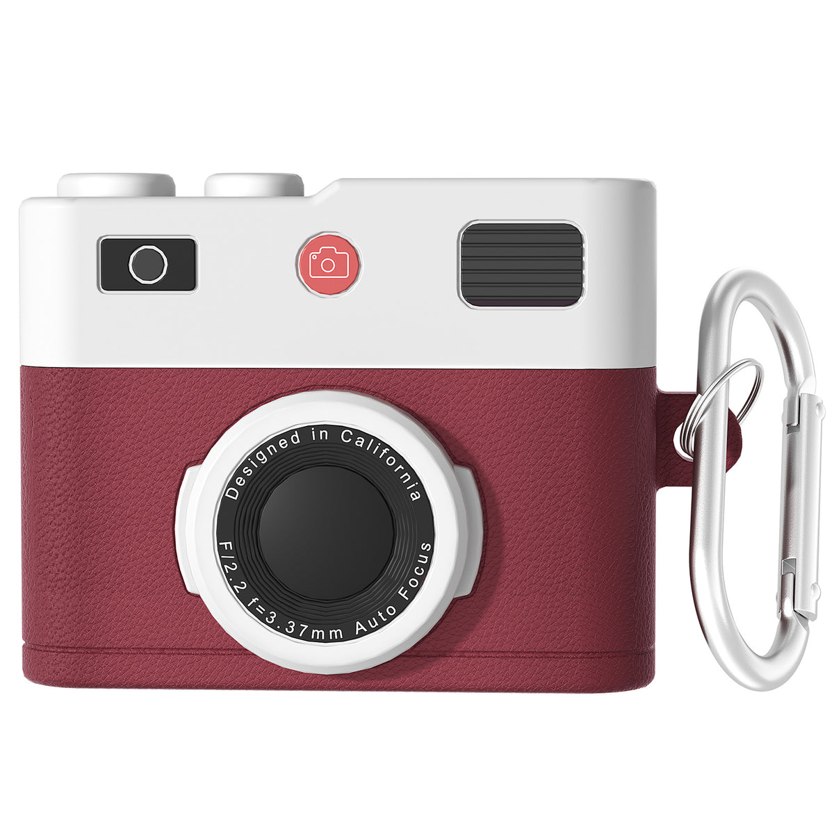 Camera Style Silicone AirPods Case