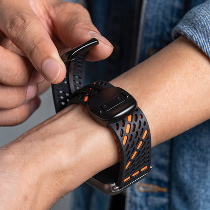 Breathable Magnetic Silicone Band for Apple Watch