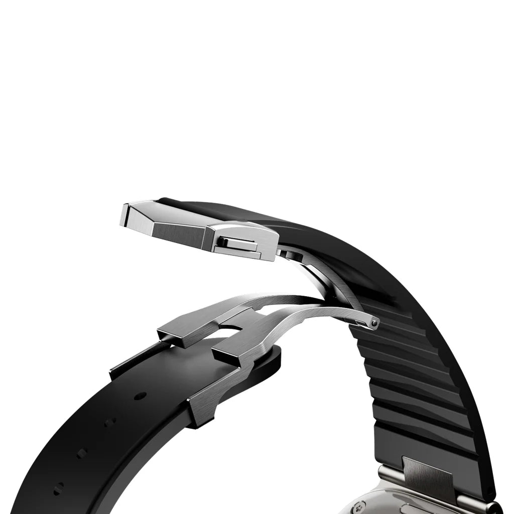 Ribbed Silicone Band For Apple Watch