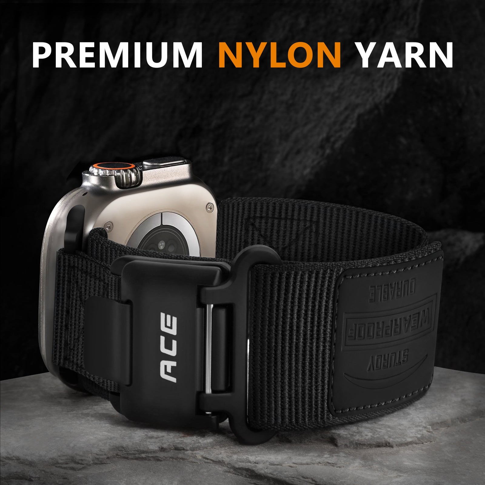 ACE Tactical Nylon Strap for Apple Watch