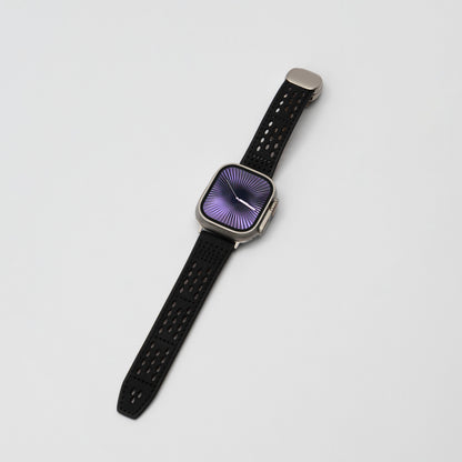 Upgraded Magnetic Buckle Leather Strap For Apple Watch