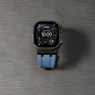 AP-Style Integrated FKM Apple Watch Band