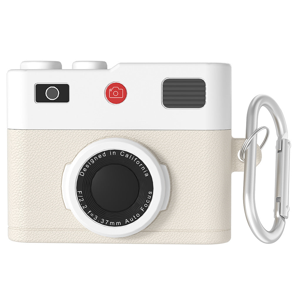 Camera Style Silicone AirPods Case