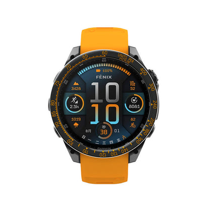 TPU Hollow Half Wrapped Watch Cover - For Garmin Fenix 8