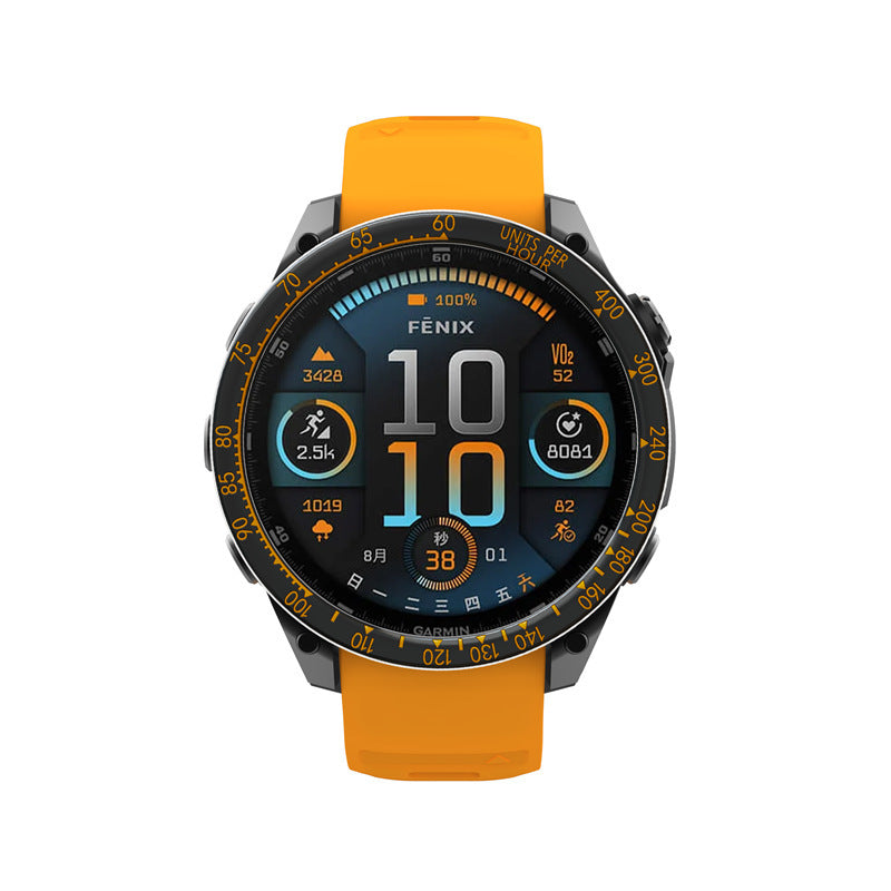 TPU Hollow Half Wrapped Watch Cover - For Garmin Fenix 8