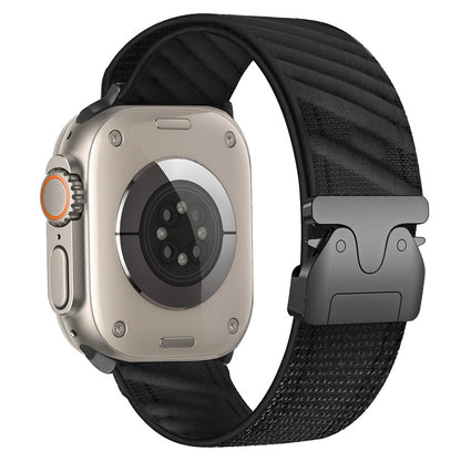 Twill Nylon Strap Parachute Buckle For Apple Watch