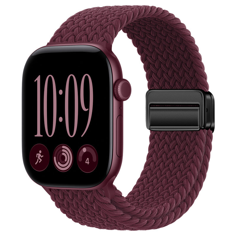 Nylon Braided Magnetic Buckle For Apple Watch