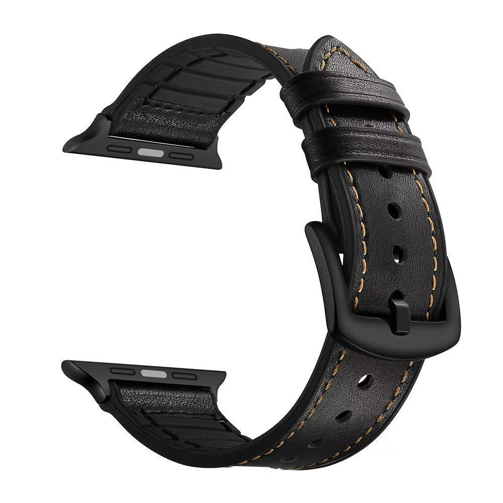 Leather Luxury Watch Band For Apple Watch