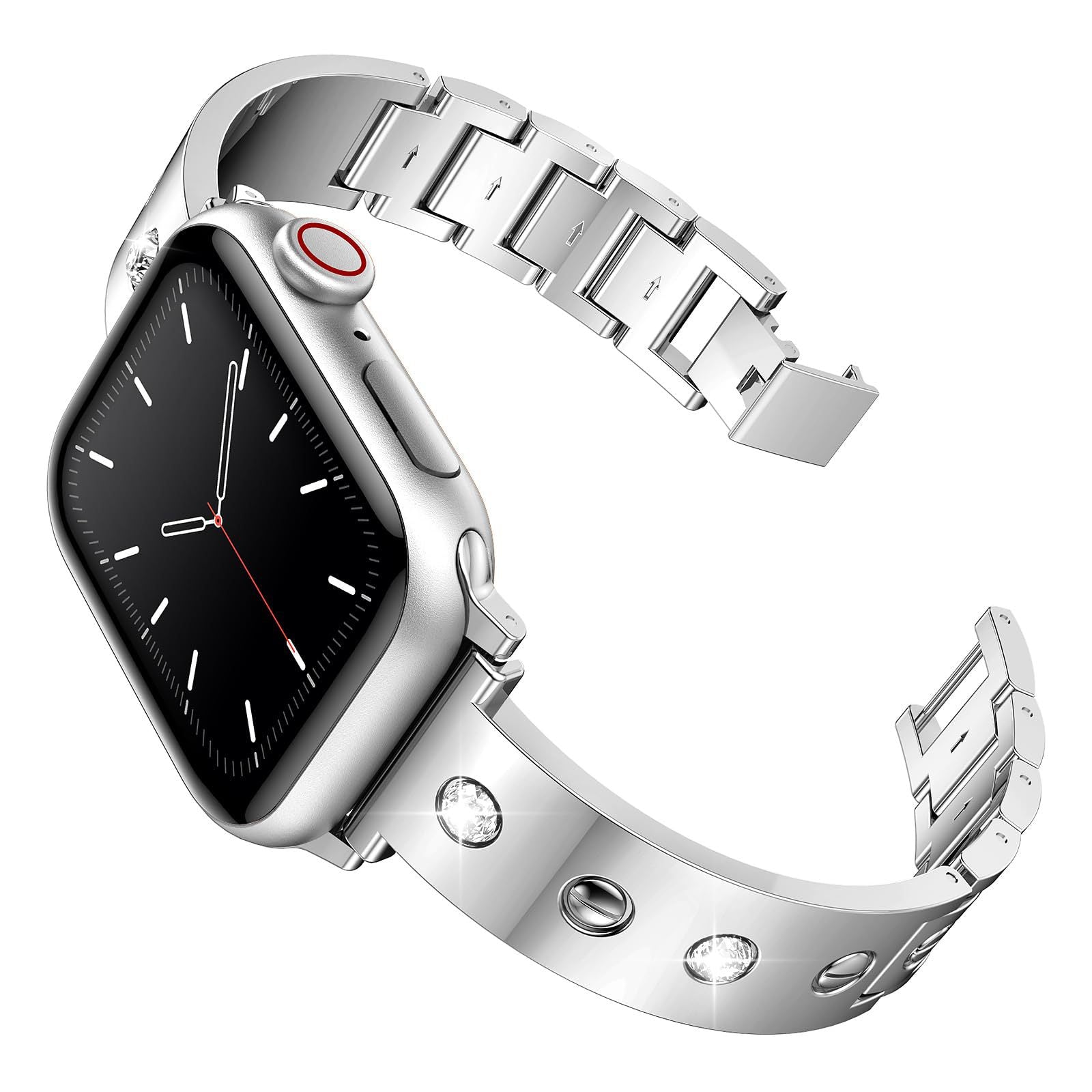 Diamond-studded Bracelet For Apple Watch