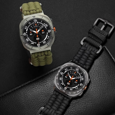 Outdoor Nylon Woven Watch Band for Samsung Galaxy Watch Ultra/Ultra2