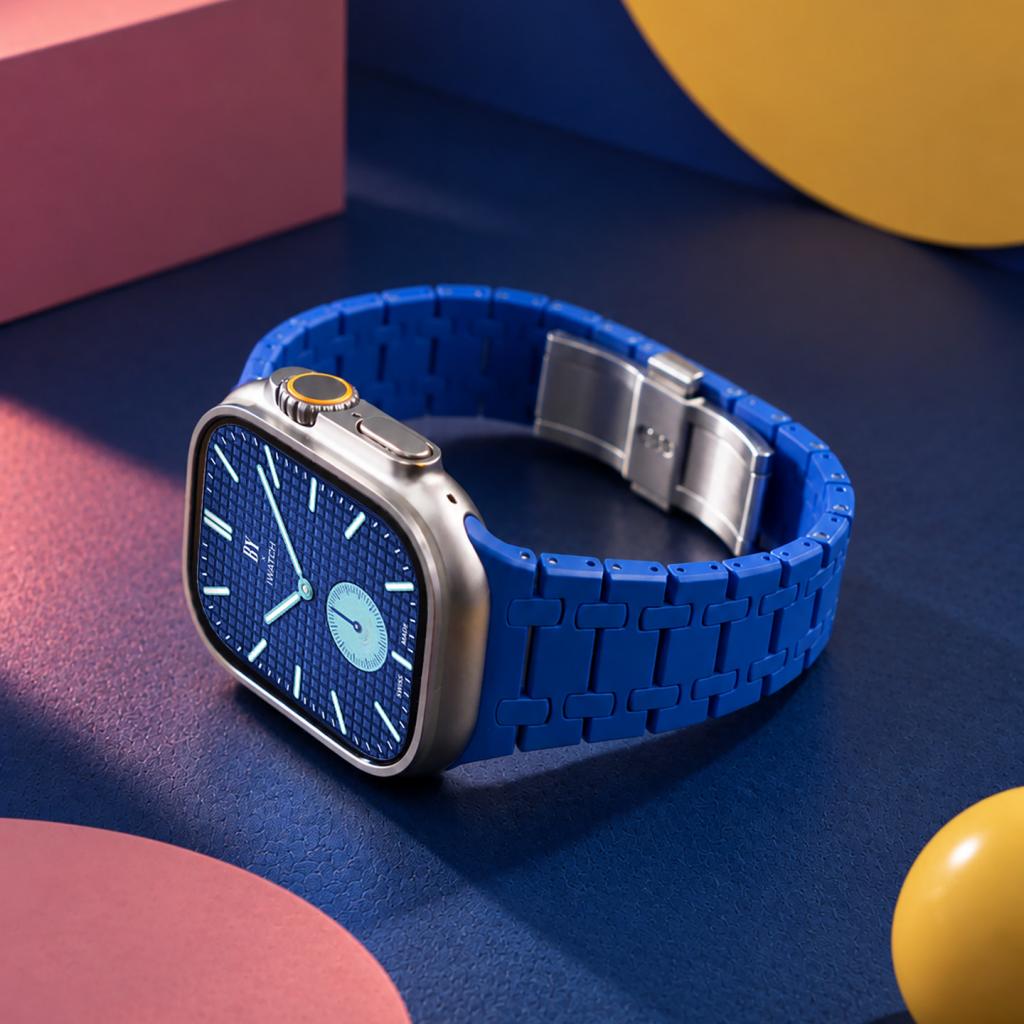 AP Style Zirconia Ceramic Apple Watch Band