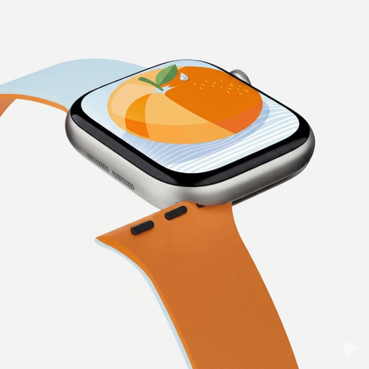 Texture Design-Magnetic Silicone Strap for Apple Watch