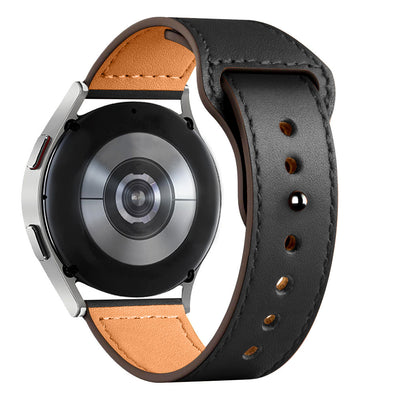 Genuine Leather Loop Strap for Samsung Galaxy Watch4/5/PRO/6/7