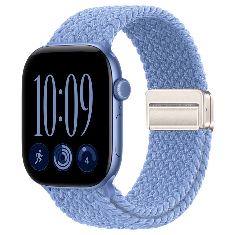 Nylon Braided Magnetic Buckle For Apple Watch