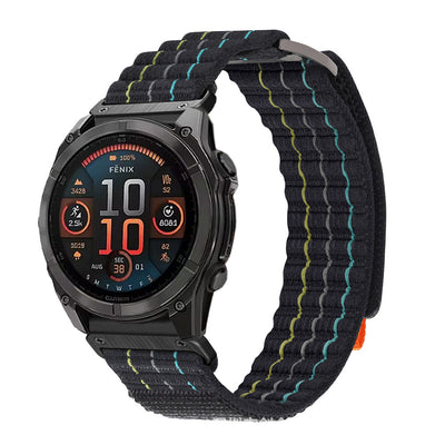 FOCUS Trail Loop Nylon Band For Garmin Fenix 8 7X 6X Pro