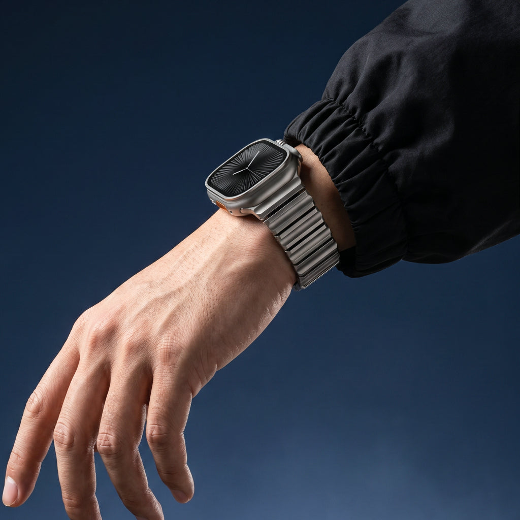 GEMINI Wave Titanium Apple Watch Ban