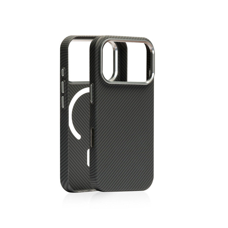 Magnetic Kevlar Carbon Fiber Pattern For iPhone