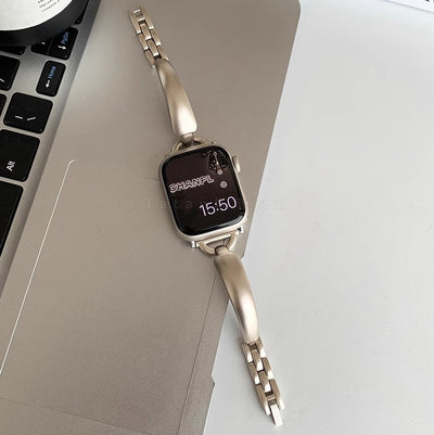 Simple Metal Bracelet For Apple Watch
